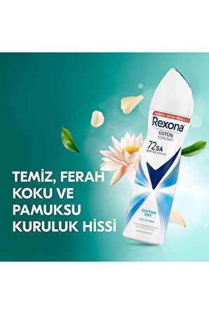 Deodorant Cotton Dry 150 ML - 6'lı  Paketi