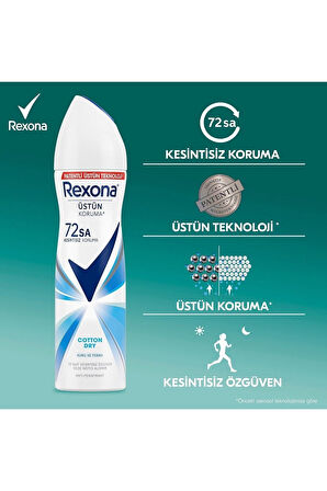 Deodorant Cotton Dry 150 ML - 6'lı  Paketi