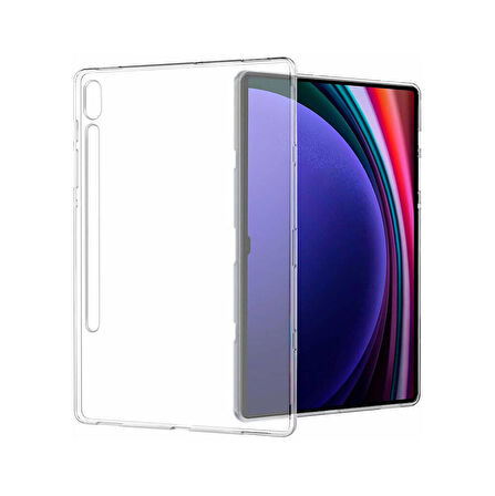 Samsung Galaxy Tab S10 Plus Kılıf Şeffaf Silikon TabŞeffaf