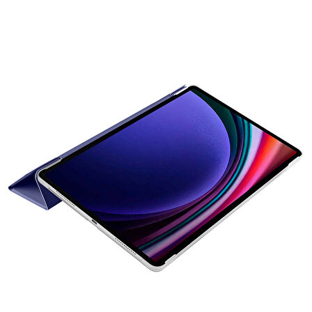 Samsung Galaxy Tab S9 Fe Plus 12.4" X610 Kılıf Standlı ince Kapaklı TabSmart