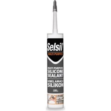Özel Üretim Güçlü Esnek Sızdırmaz Dolgu Yalıtım Şeffaf Universal Silikon 280 gr Genel Amaçlı