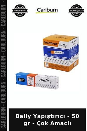 Özel Üretim Tamirat Pratik Tüp Bally Yapıştırıcı - 50 gr - Çok Amaçlı