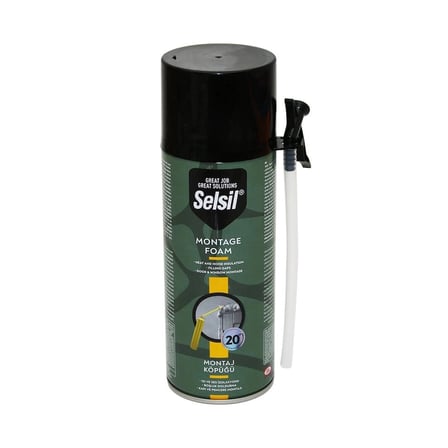 Özel Üretim Tadilat Poliüretan Dolgu Montaj Köpüğü - 300 ml - PU Köpük