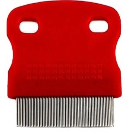 #Petshop Profesyonel Ergonomik Kaymaz Saplı Metal Dişli Hassas Kedi Köpek İçin Bit Pire Tarağı