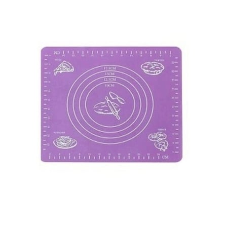 Özel Üretim 50x40 cm Silikon Silpat Şeker Hamuru Hazırlama Tezgahı Kaydırmaz Mutfak Hamur Açma Matı