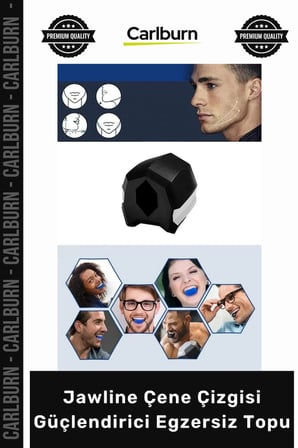 Özel Üretim Jawline Çene Çizgisi Güçlendirici Kas Geliştirici Silikon Antrenman Çene Egzersiz Topu