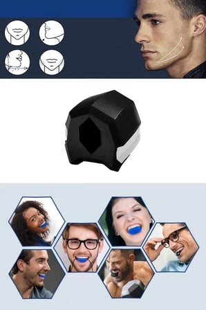 Özel Üretim Jawline Çene Çizgisi Güçlendirici Kas Geliştirici Silikon Antrenman Çene Egzersiz Topu