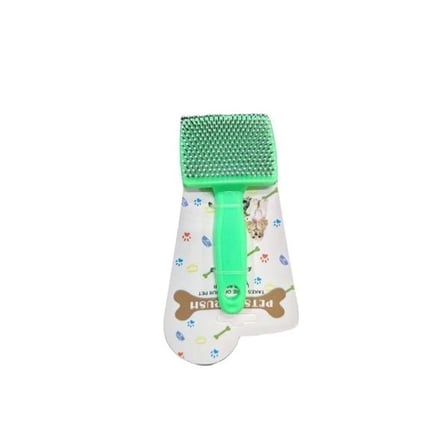 Özel Üretim Köpek Bakım Masaj Fırçası Tüy Tarama Mikopet Deluxe Evcil Hayvan Tarağı