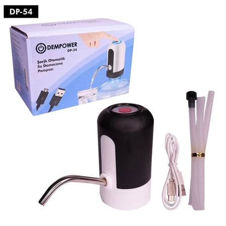 Otomatik Damacana Su Pompası DemPower Taşınabilir Model Fonksiyonel Cihaz Modern Mutfak