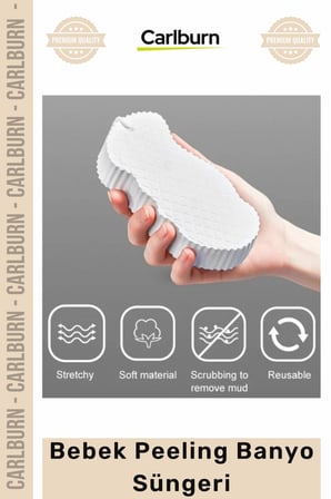 #BanyoSüngeri Hassas Cilt Nazik Temizlik Kaliteli Verimli Ovma Bebek Peeling Banyo Süngeri