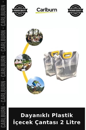Dayanıklı Plastik İçecek Çantası 2 Litre Acil Durum Piknik Ürünü