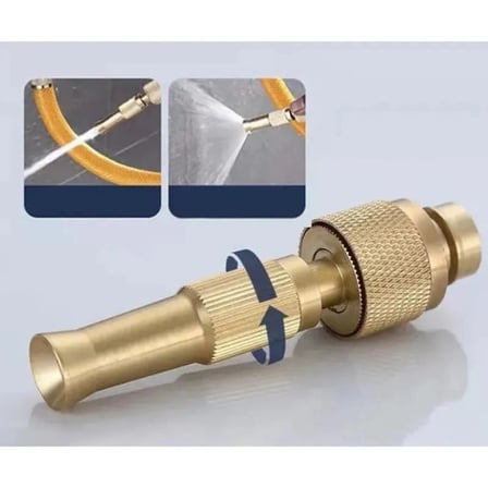 Özel Üretim Basınçlı Pirinç Bahçe Sulama Temizleme AYARLANABILIR BASINÇLI HORTUM BAŞLIĞI GOLD