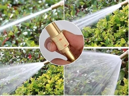 Özel Üretim Basınçlı Pirinç Bahçe Sulama Temizleme AYARLANABILIR BASINÇLI HORTUM BAŞLIĞI GOLD