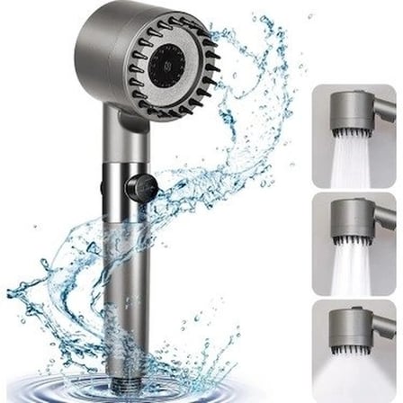 Filtreli Duş Başlığı 3 Mod Masaj Etkili Pratik Aparat Banyo Yenilik
