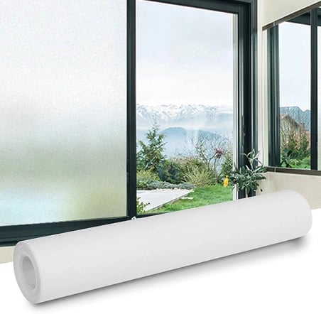 Özel Üretim Gizlilik Sağlayan Pencere Güneş Korumalı UV Engelleyici Buzlu Cam Filmi 5 Metre x 60 Cm.