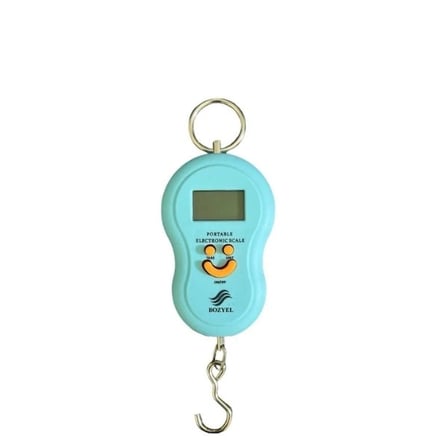 Özel Üretim LCD Ekranlı Bagaj Terazisi Hassas Taşınabilir Elektronik Tartı 50 KG Kapasiteli