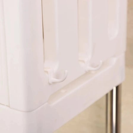 Özel Üretim Dolap Kapaklı Pratik Banyo Düzenleyici Raf Dolabı