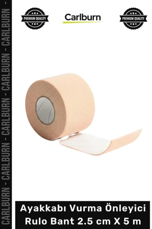 Özel Üretim Topuk Koruyucu Konforlu Esnek Ayak Sağlığı Ayakkabı Vurma Önleyici Rulo Bant 25 cm X 5 m