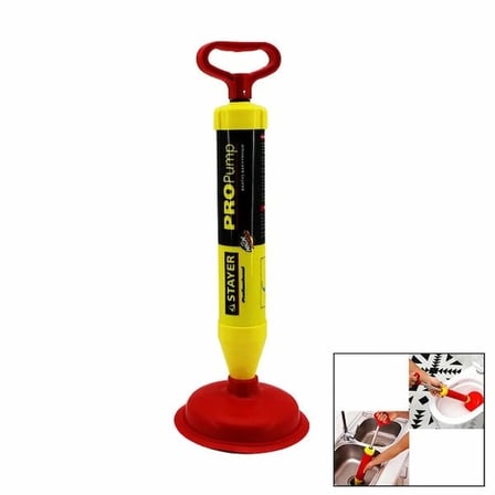 ProPump Kaporta Lavabo Klozet Pompası Temizlik Yardımcısı Gider Açıcı Su Tesisatı