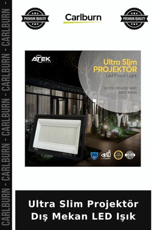 Özel Üretim Aydınlatma Bahçe Ultra Slim Projektör Dış Mekan LED Işık