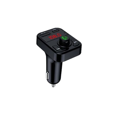 Araç İçi Hızlı Şarj Bluetooth Dijital Ekran Pratik Müzik Telefon QC 3.1A USB &PD /TF FM Transmitter