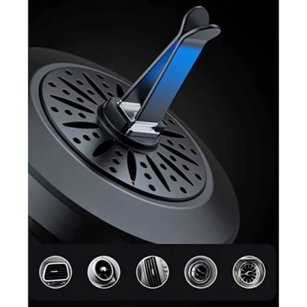 #OtoKoku Bluetooth Uygulama Kontrollü Havalandırma Araç İçi Koku Hazneli RGB Sese Duyarlı LED Işık