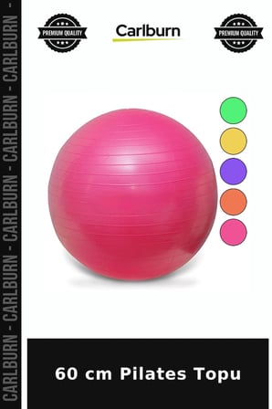 Özel Üretim Fitness Spor Egzersiz Denge Yoga 60 cm Pilates Topu