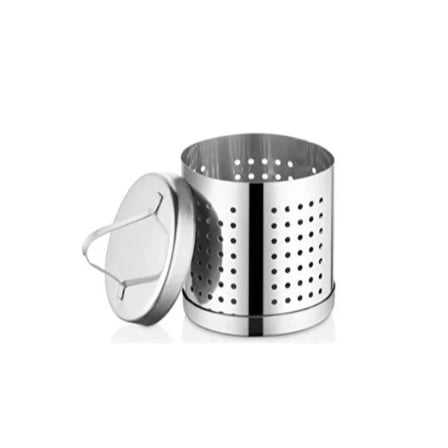 Büyük Metal Çay Süzgeci Bitki Çayı Demleme Pratik Mutfak Aracı