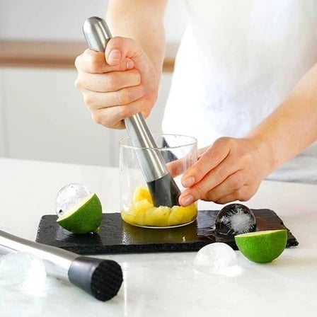 Meyve Ezici Tokmak Sunum Aracı Kokteyl Yapma Mutfak Aparatı