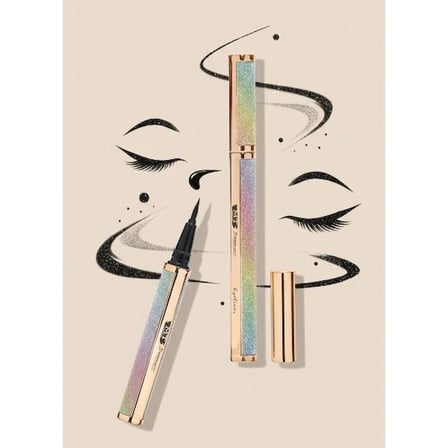 Özel Üretim Pratik Belirgin Çizgiler Yoğun Siyah Göz Makyajı Kalem Eyeliner