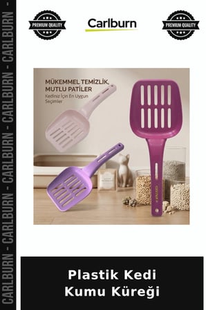 Özel Üretim Hijyenik Pratik Ergonomik Evcil Hayvan Temizlik Plastik Kedi Kumu Küreği