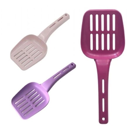 Özel Üretim Hijyenik Pratik Ergonomik Evcil Hayvan Temizlik Plastik Kedi Kumu Küreği