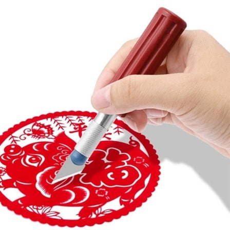 Özel Üretim El Sanatları Hassas Kesim 16 Parça Hobi Neşter Seti - 13 Maket Bıçağı - Gravür Seti
