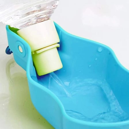 Özel Üretim Seyahat Pratik Köpek Kedi Evcil Hayvan Su Matarası - 250 ml - Taşınabilir - Plastik