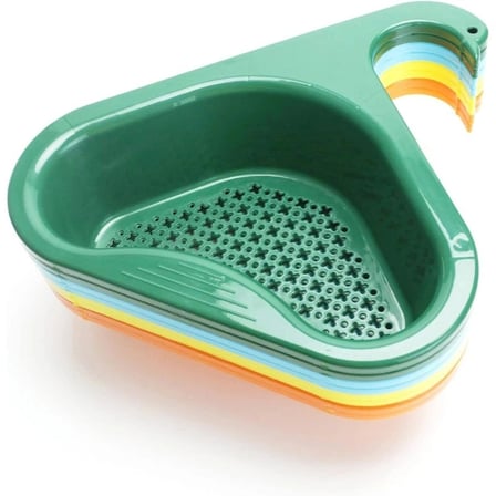 Özel Üretim Pratik Mutfak Düzenleyici Evye Lavabo Süzgeci - Plastik - Kuğu Tasarımlı - Drenaj Sepeti