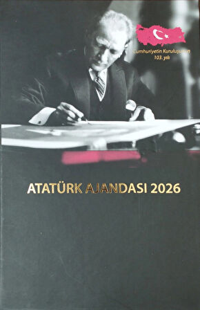 2026   Atatürk görselli ajanda