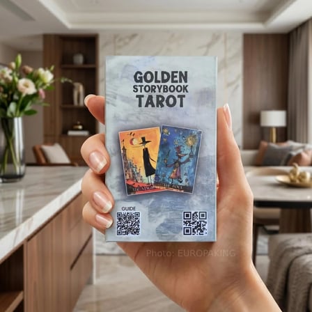 Golden Storybook Tarot Kartları – 78 Kart İngilizce Kutulu Tarot Destesi