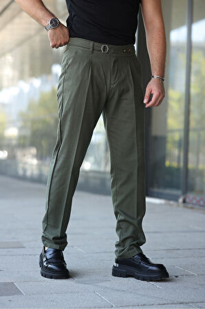 Tasarım İtalyan Model Keten Pantolon