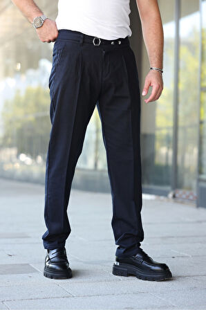 Tasarım İtalyan Model Keten Pantolon