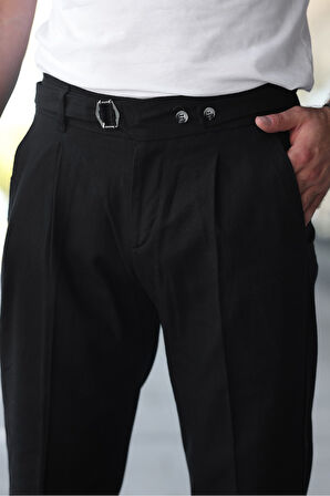 Tasarım İtalyan Model Keten Pantolon