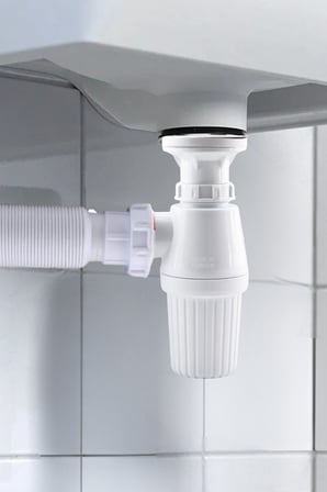 2 AD Körüklü Lavabo Sifonu Taslı Sökülebilir Mutfak Banyo Gider Borusu 38 cm Pis Su Tahliye Hortumu