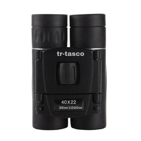 Tr-Tasco 40x22 Cepte Taşımalı Kauçuk Kaplamalı Mini Dürbün 1000m/36m Gözlem Gereci Açık Hava Aleti