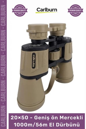 #Dürbün Profesyonel HD Zoom 20×50 – Geniş ön Mercekli – 1000m56m El Dürbünü – Çöl Rengi