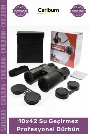 #Dürbün Ultra Geniş Görüş Bak4 Prizma Zoomlu 10x42 Compact Su Geçirmez Profesyonel Dürbün