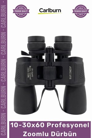 #Dürbün UV Korumalı Asferik Optik Geniş Açı Netleme 1030x60 Profesyonel Zoomlu Dürbün