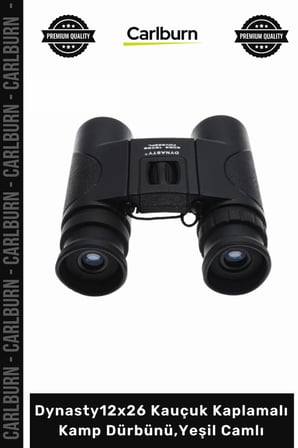 #Dürbün Profesyonel Su Geçirmez Avcı Zoom Dynasty12x26 Kauçuk Kaplamalı Kamp DürbünüYeşil Camlı