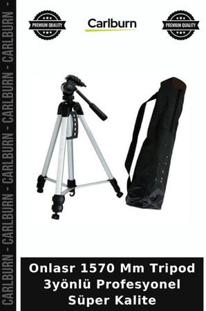 Onlasr 1570 Mm Tripod 3yönlü Profesyonel Süper Kalite Uzun Pozlama Stüdyo Desteği Aksiyon Standı