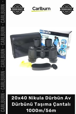 #Dürbün Profesyonel Berrak Optik Güçlü 20x40 Nikula Dürbün Av Dürbünü Taşıma Çantalı 1000m56m