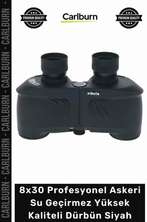 #Dürbün FMC Optik Kompakt 8x30 Profesyonel Askeri Su Geçirmez Yüksek Kaliteli Dürbün Siyah