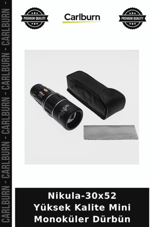 Nikula-30x52 Yüksek Kalite Mini Monoküler Dürbün Taşınabilir Optik Avcılık Gereci Pratik Gözlem